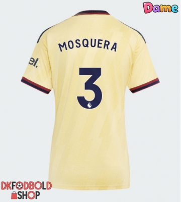 Arsenal Cristhian Mosquera #3 Tredje trøje Dame 2026-27 Kort ærmer Arsenal Cristhian Mosquera #3 Tredje trøje Dame 2026-27 Kort ærmer